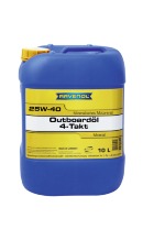 Моторное масло RAVENOL Outboardoel 4T SAE 25W-40 (10л) new