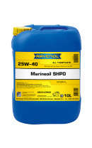 Моторное масло RAVENOL Marineoil SHPD SAE 25W-40 mineral (10л)