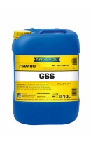 Трансмиссионное масло RAVENOL Gear Super Synth GSS SAE 75W-90 (10л)