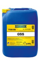 Трансмиссионное масло RAVENOL Gear Super Synth GSS SAE 75W-90 (20л) 