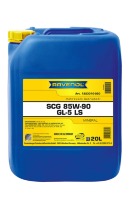 Трансмиссионное масло RAVENOL SCG Super Construction Gear 85W-90 GL-5 LS (20л)