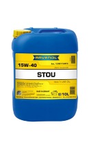 Трансмиссионное масло RAVENOL STOU SAE 15W-40 (10л)