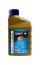 Тормозная жидкость RAVENOL DOT-4 (0,5 л)