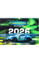 Фирменный настенный календарь RAVENOL® Lifestyle на 2026