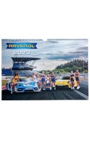 Фирменный настенный календарь RAVENOL® на 2023 (GIRL)