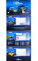 Фирменный квартальный календарь RAVENOL® на 2026 год