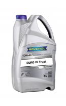 Моторное масло RAVENOL EURO IV Truck SAE 10W-40 (5л) new