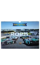 Фирменный настенный календарь RAVENOL® Lifestyle на 2025