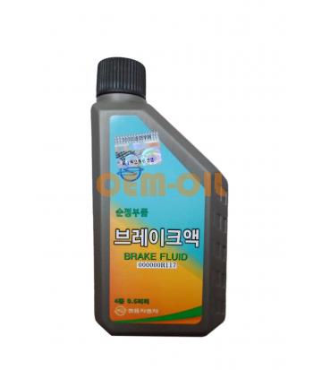 Тормозная жидкость SSANGYONG DOT-4 Brake Fluid (0,5л)