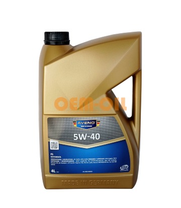 Моторное масло AVENO Full Synth. FS SAE 5W-40 (4л)