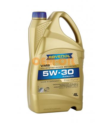 Моторное масло RAVENOL VMS SAE 5W-30 (4л) new