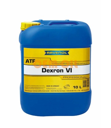 Трансмиссионное масло RAVENOL ATF Dexron VI (10л) new