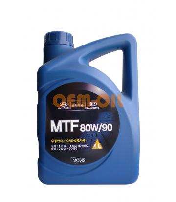 Трансмиссионное масло для МКПП HYUNDAI MTF SAE 80W-90 (4л)