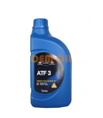 Трансмиссионное масло для АКПП Hyundai ATF 3 DEXRON III (1л)