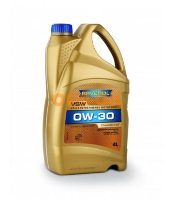 Моторное масло RAVENOL VSW SAE 0W-30 (4л) new