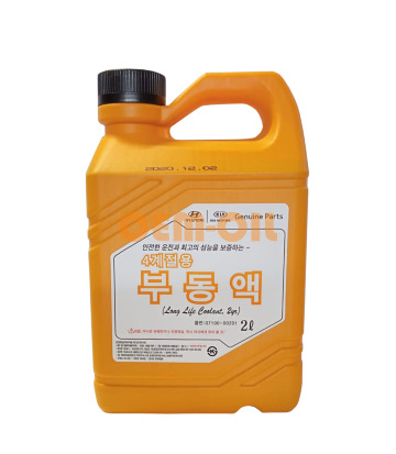 Антифриз концентрированный розовый HYUNDAI Long Life Coolant 2yr (2л)