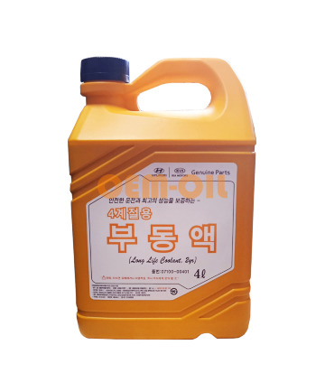 Антифриз концентрированный розовый HYUNDAI Long Life Coolant 2yr (4л)