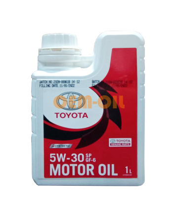 Моторное масло TOYOTA Motor Oil SAE 5W-30 SP GF-6A (1л)