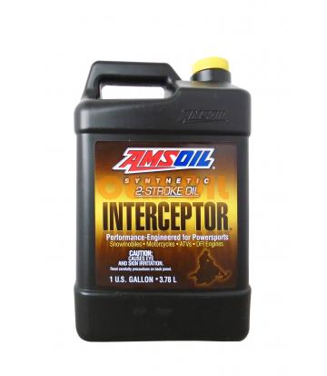 Моторное масло для 2-Такт AMSOIL INTERCEPTOR® Synthetic 2-Stroke Oil (3,784л)