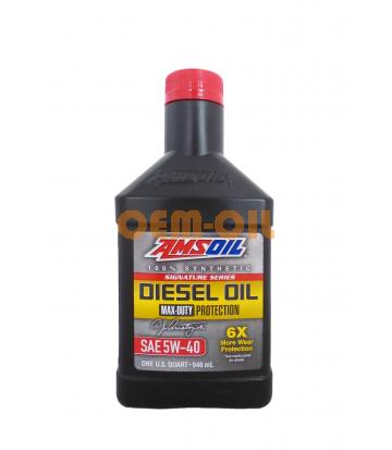 Моторное масло AMSOIL Signature Series Max-Duty Synthetic Diesel Oil SAE 5W-40 (0,946л)