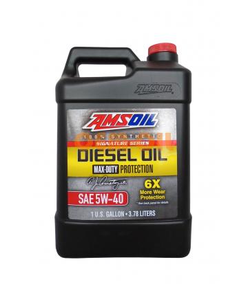 Моторное масло AMSOIL Signature Series Max-Duty Synthetic Diesel Oil SAE 5W-40 (3,784л)