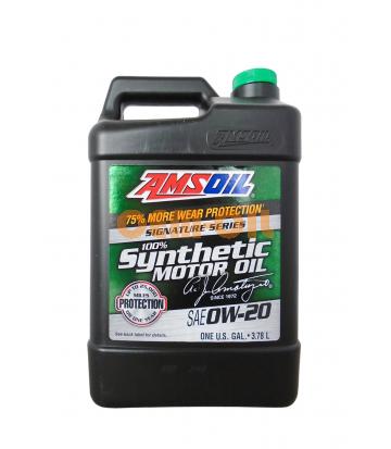 Моторное масло AMSOIL Signature Series Synthetic Motor Oil SAE 0W-20 (3,784л)