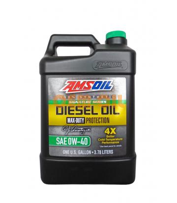 Моторное масло AMSOIL Max-Duty Synthetic Diesel Oil SAE 0W-40 (3.78л)