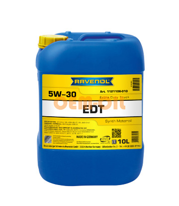 Моторное масло RAVENOL EDT Extra Duty Truck SAE 5W-30 (10л)