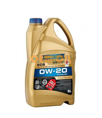Моторное масло RAVENOL ECS EcoSynth SAE 0W-20 (8л)