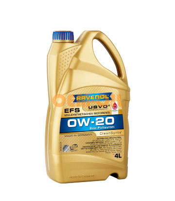 Моторное масло RAVENOL EFS EcoFullSynth SAE 0W-20 ( 4л) new