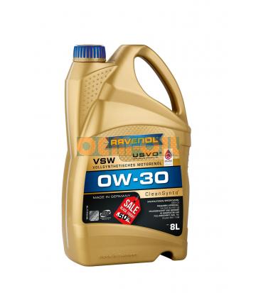 Моторное масло RAVENOL VSW SAE 0W-30 (8л) new