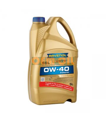 Моторное масло RAVENOL Super Synthetik Oel SSL SAE 0W-40 ( 5л) new