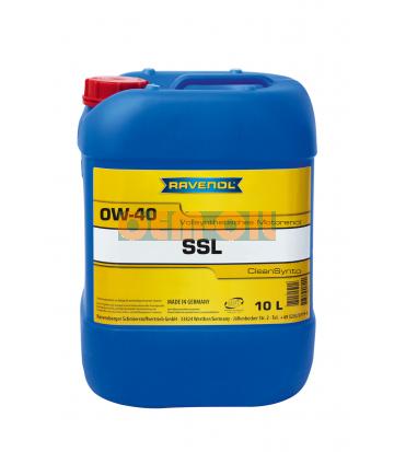 Моторное масло RAVENOL Super Synthetik Oel SSL SAE 0W-40 (10л) new