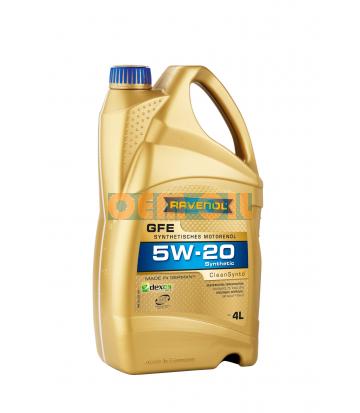 Моторное масло RAVENOL GFE SAE 5W-20 (4л)