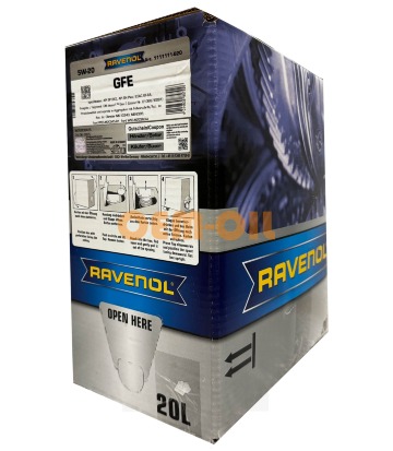 Моторное масло RAVENOL GFE SAE 5W-20 (20л) ecobox