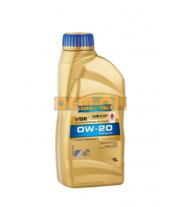 Моторное масло RAVENOL VSE SAE 0W-20 (1л)