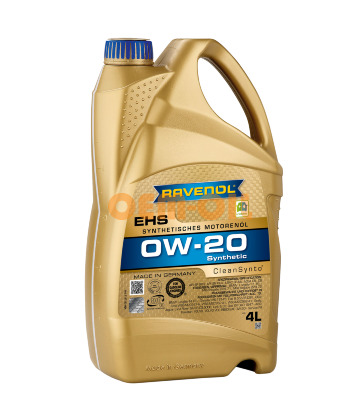 Моторное масло RAVENOL EHS SAE 0W-20 (4л)