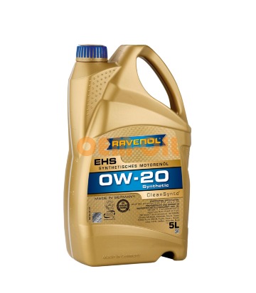 Моторное масло RAVENOL EHS SAE 0W-20 (5л)