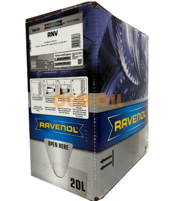 Моторное масло RAVENOL RNV SAE 5W-30 (20л) ecobox