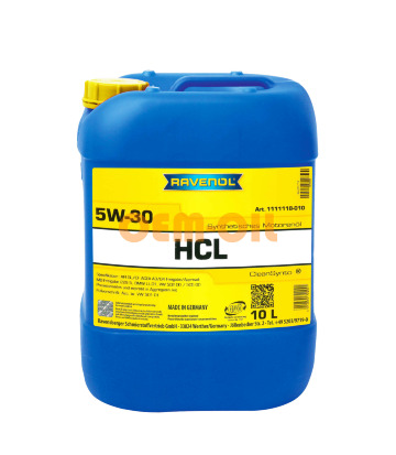 Моторное масло RAVENOL HCL SAE 5W-30 ( 10л) new