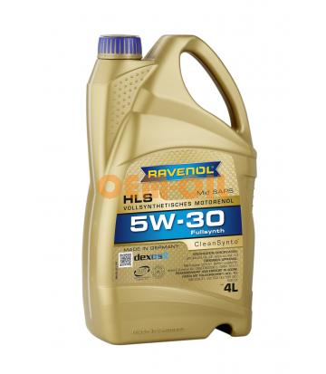 Моторное масло RAVENOL HLS SAE 5W-30 (4л) new