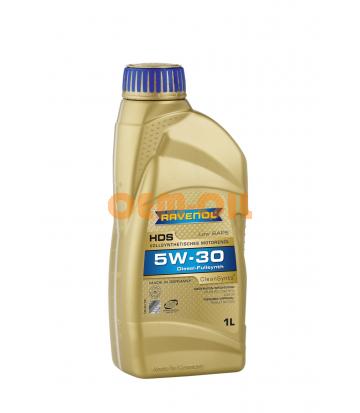 Моторное масло RAVENOL HDS SAE 5W-30 (1л) new