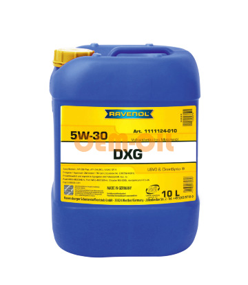 Моторное масло RAVENOL DXG SAE 5W-30 (10л)