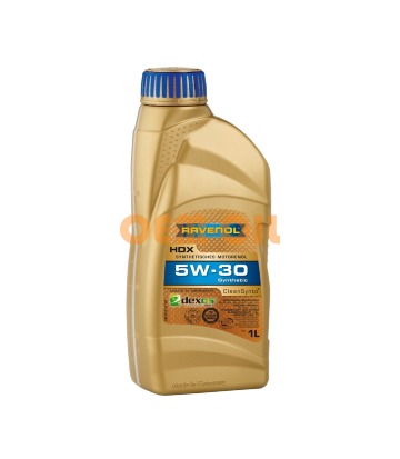 Моторное масло RAVENOL HDX SAE 5W-30 (1л)