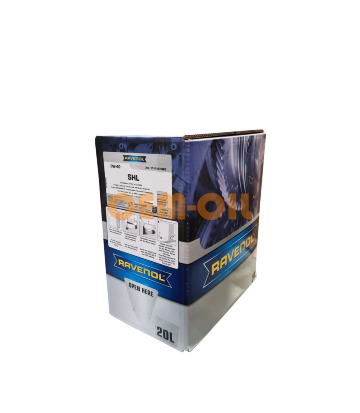 Моторное масло RAVENOL SHL SAE 0W-40 (20л) ecobox