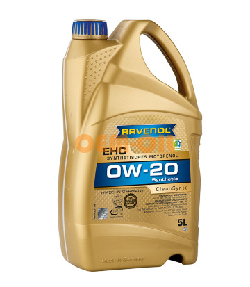 Моторное масло RAVENOL EHC SAE 0W-20 (5л)