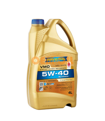 Моторное масло RAVENOL VMO SAE 5W-40 (4л) new