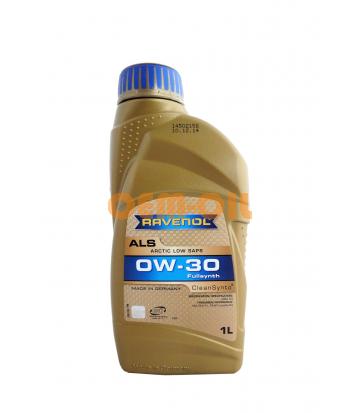 Моторное масло RAVENOL Arctic Low SAPS ALS SAE 0W-30 (1л) 