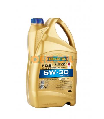 Моторное масло RAVENOL FDS SAE 5W-30 (4л) new