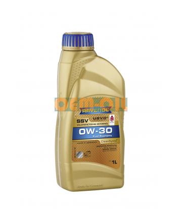 Моторное масло RAVENOL SSV Fuel Economy SAE 0W-30 (1л) new